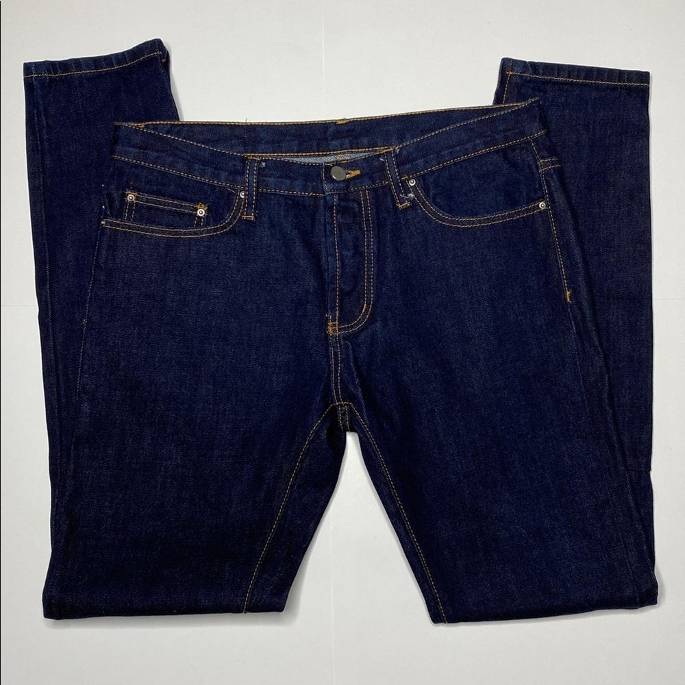 MNML Dark Indigo Denim Jeans - Picture 2 of 11